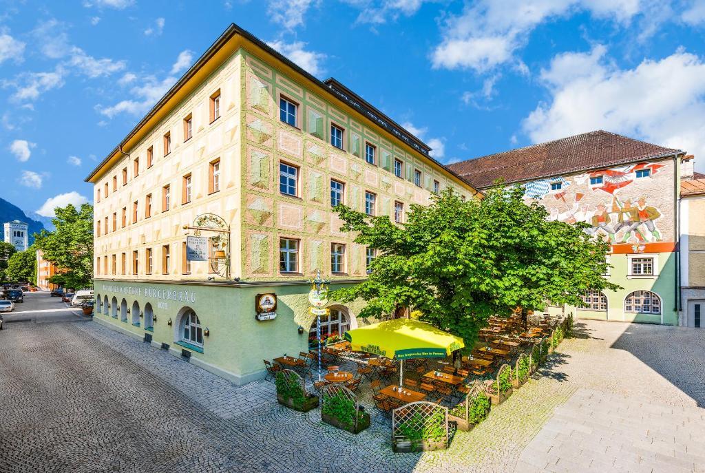 Brauereigasthof/Hotel Burgerbrau Bad Reichenhall Zewnętrze zdjęcie